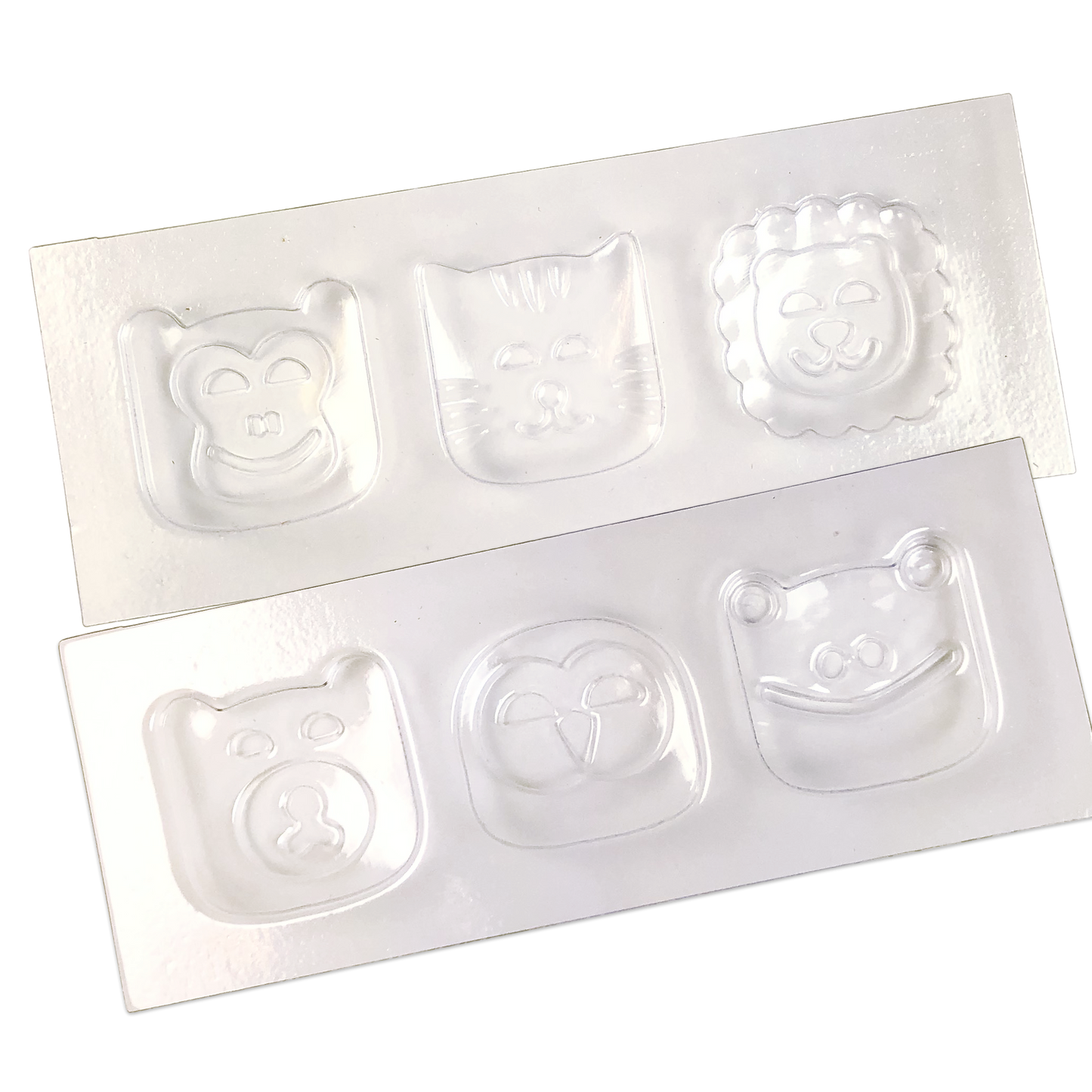 Set de 2 Moldes para Chocolates con 6 Diseños Inspirados en la Vida Salvaje