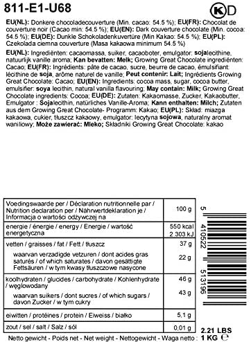 Callebaut Select Chocolate Oscuro 54,5% 811 Callets 1 kg
