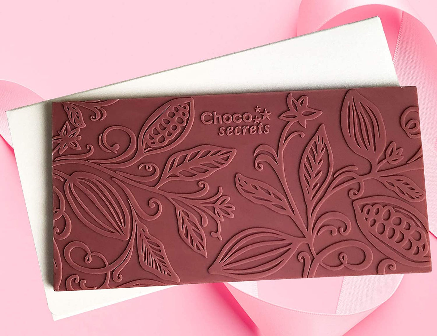 Callebaut Ruby 47.3% de las mejores chispas de chocolate con rubí belga 1 kg, en una bolsa resellable